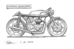 Norton Dominator. 