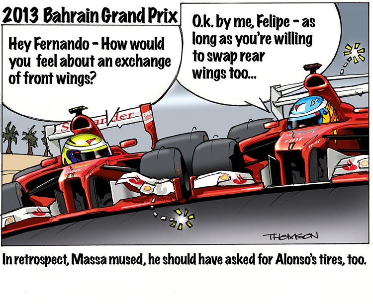 2013 Bahrain Gp Thomson