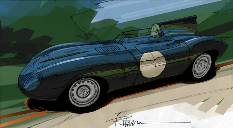 D-Type Photoshop, in progress