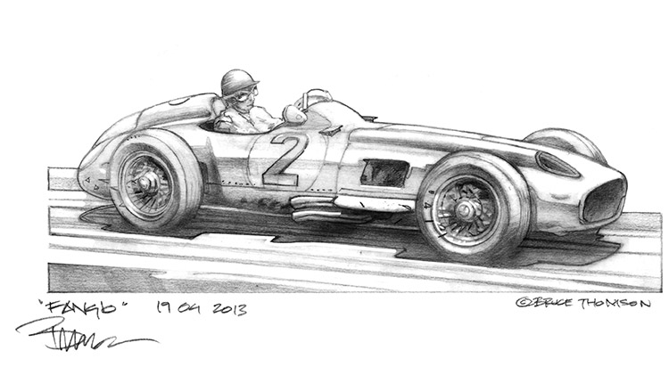 Fangio Mercedes