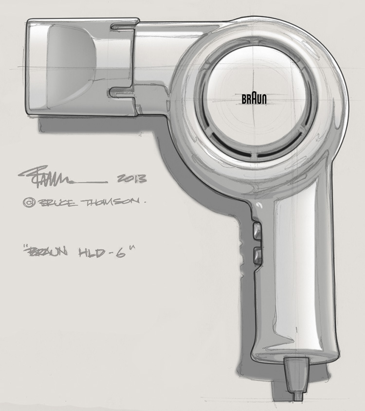 Braun Hairdryer (HLD-6)