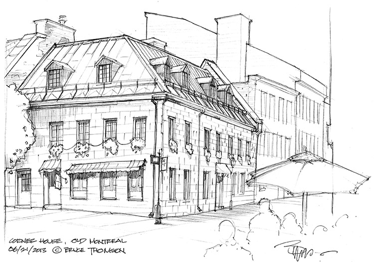 Old House, Old Montreal...
