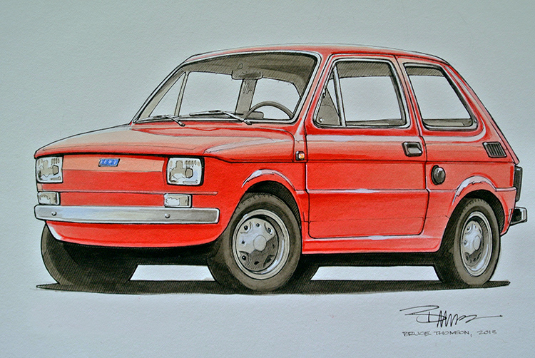Polski Fiat; colour