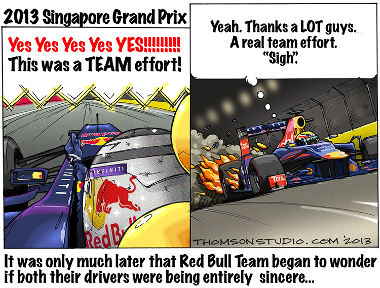 Singapore GP Thomson