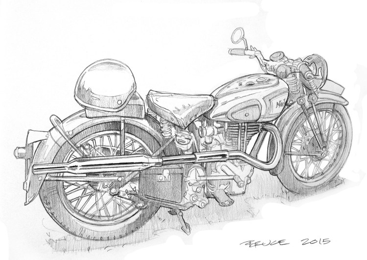Norton &amp; helmet