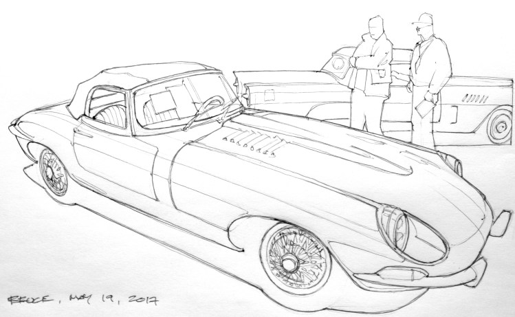 Jaguar E at CC