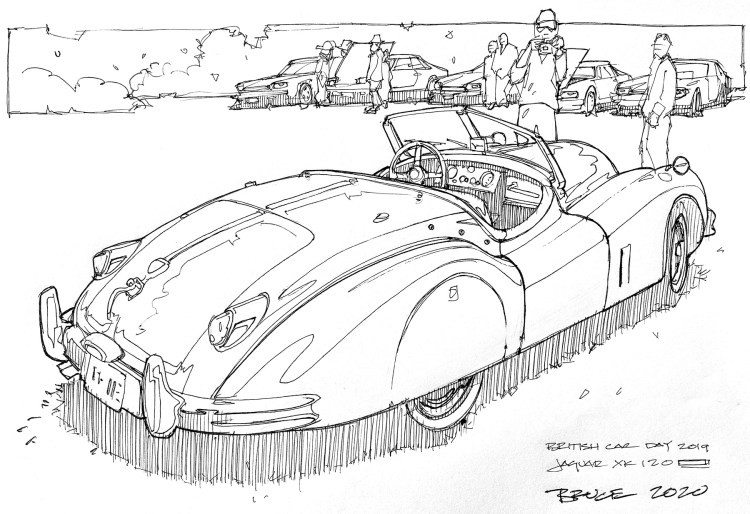 Brit CD XK120